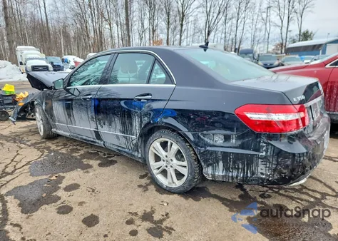 2013 Mercedes-Benz E 350 4Matic z USA, uszkodzony, nr VIN WDDHF8JB6DA700174